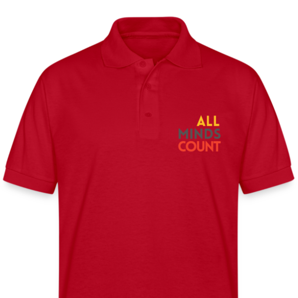 All Minds Count Unisex 50/50 - red