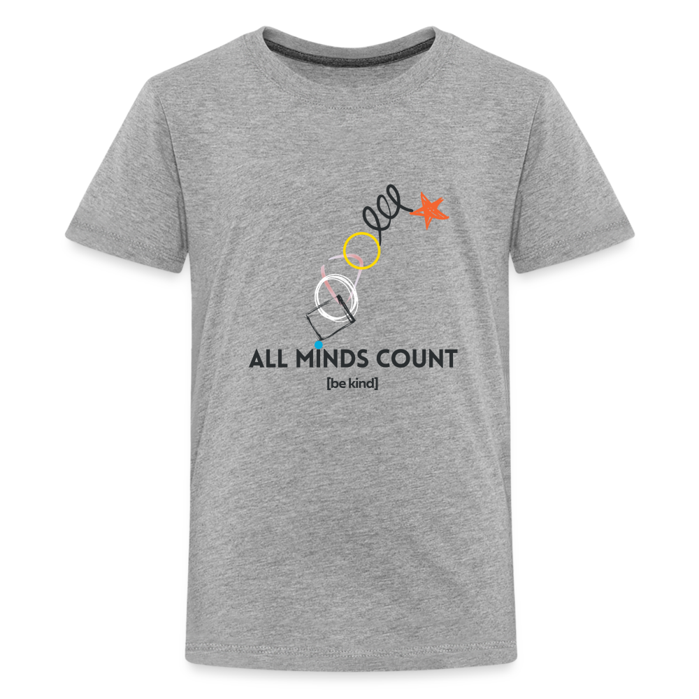 Kid's tee - heather gray