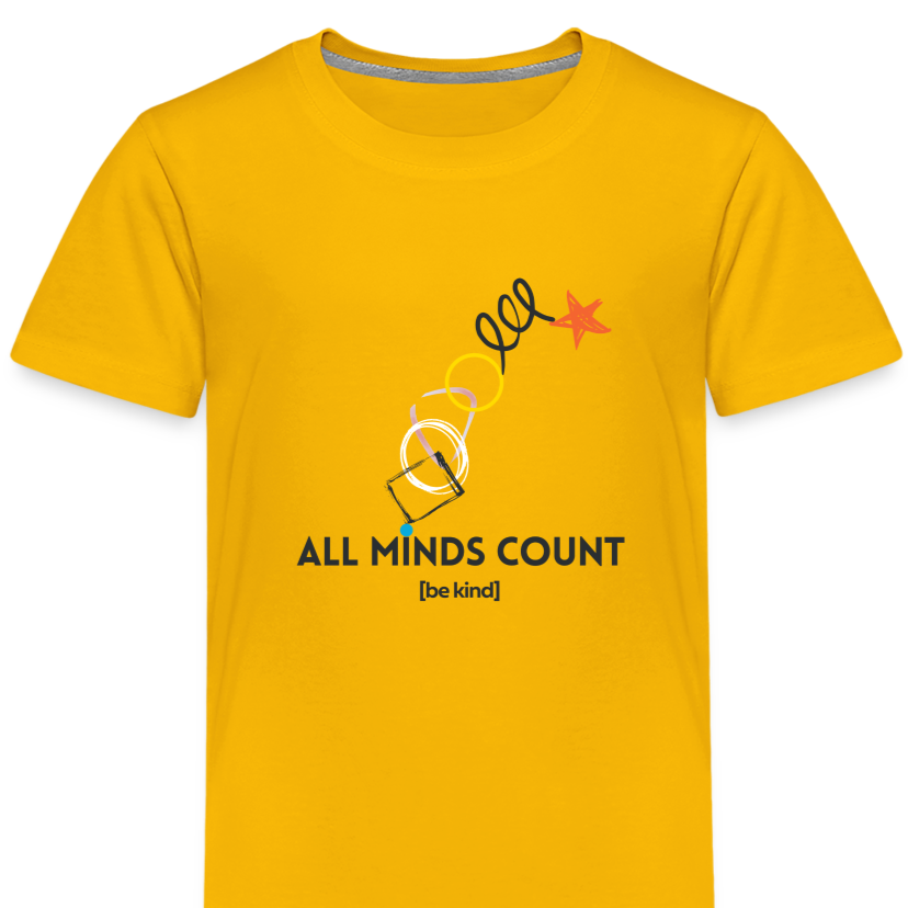 Kid's tee - sun yellow