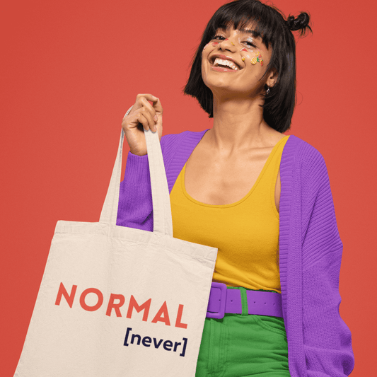 NORMAL [never] Tote Bag