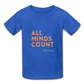 All Minds Count Unisex Tri-Blend T-Shirt - royal blue