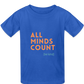 All Minds Count Unisex Tri-Blend T-Shirt - royal blue