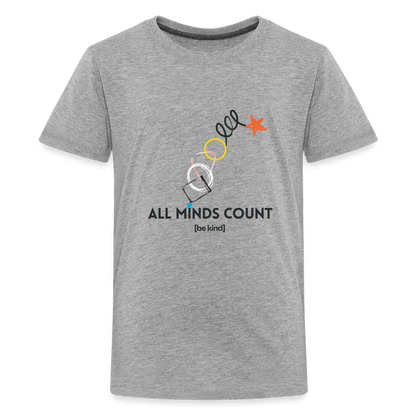 Kid's tee - heather gray