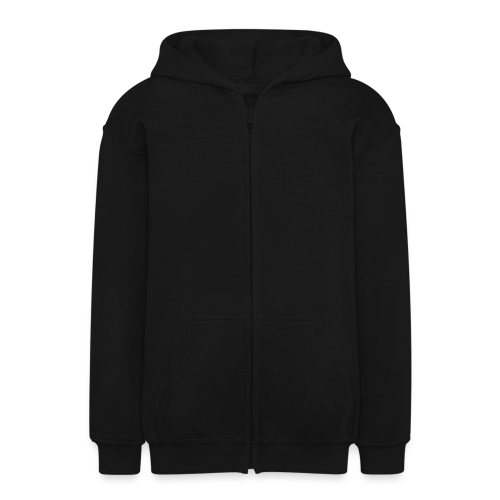 [be kind] All Minds Count Youth Zip Hoodie - black