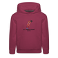 All Minds Count - Kids‘ Premium Hoodie - burgundy