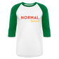 [NEVER] Women's Baseball T-Shirt - white/kelly green